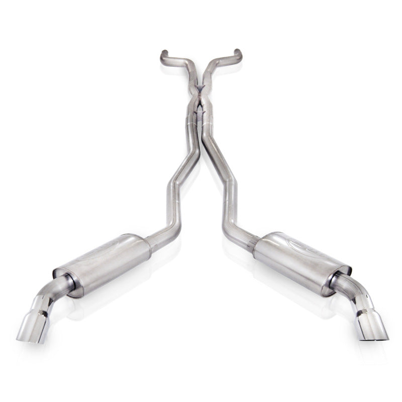Stainless Works 2010-15 Camaro 6.2L 3in Exhaust X-Pipe S-Tube Turbo Mufflers Polished Tips-thumbmail-2