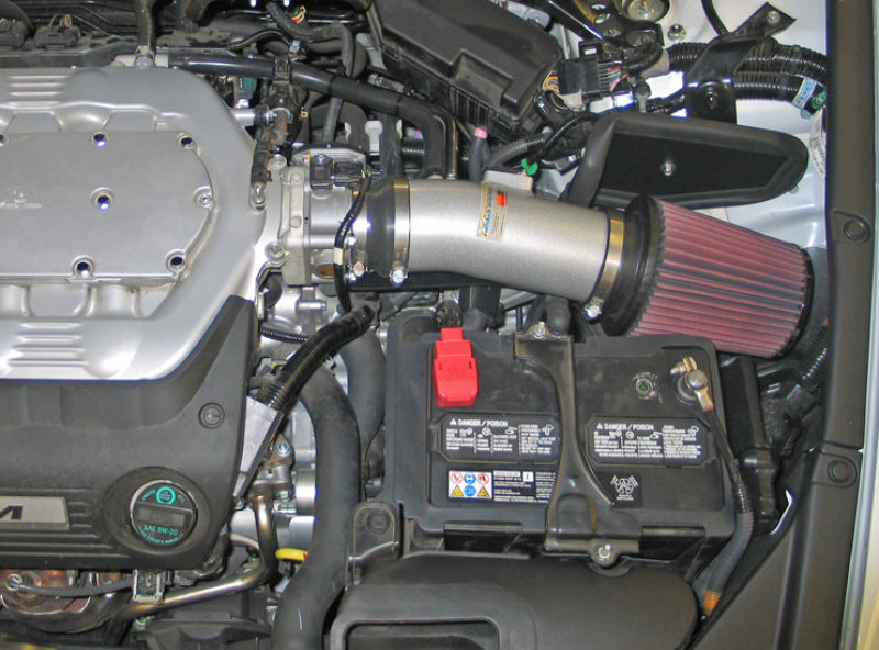 K&N 08 Honda Accord 3.5L-V6 Silver Typhoon Short Ram Intake-thumbmail-4