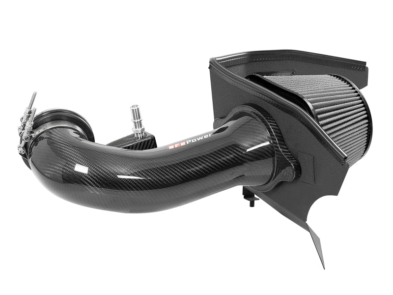 aFe 19-21 GM Trucks 5.3L/6.2L Track Series Carbon Fiber Cold Air Intake System W/ Pro Dry S Filters-thumbmail-10