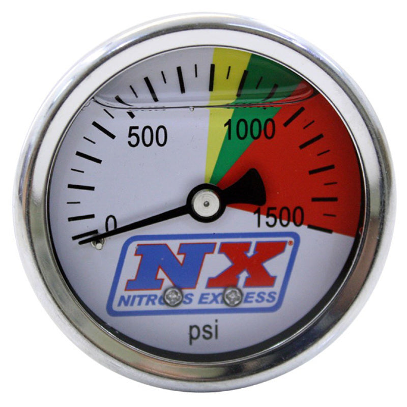 Nitrous Express Nitrous Pressure Gauge Only (0-1500 PSI)-thumbmail-2