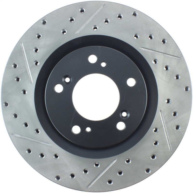 StopTech 00-09 S2000 Slotted & Drilled Right Front Rotor-thumbmail-7