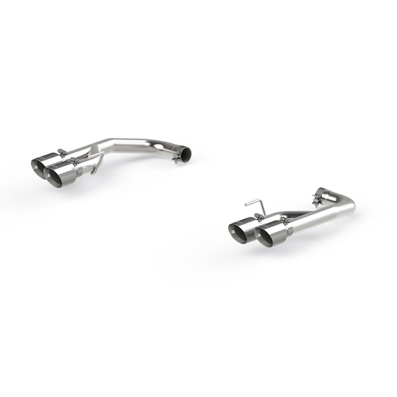 MBRP 18-20 Ford Mustang GT 2.5in T304 Non Active Dual Axle Back Exhaust System - 4in Dual Wall Tips-thumbmail-2