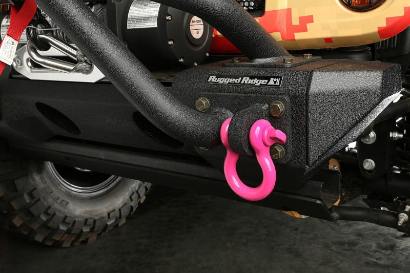 Rugged Ridge Pink 3/4in D-Ring Shackles-thumbmail-3