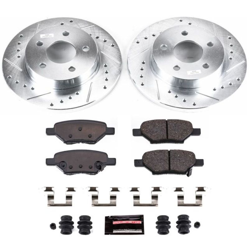 Power Stop 05-08 Chevrolet Cobalt Rear Z23 Evolution Sport Brake Kit-thumbmail-1