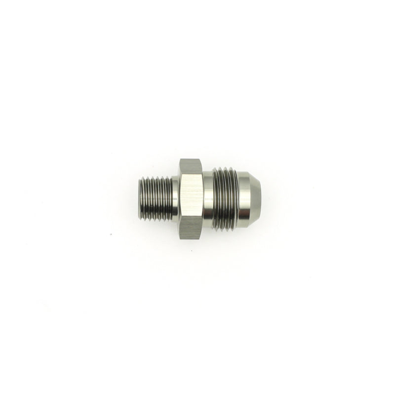 DeatschWerks 8AN Male Flare To 1/4in. Male NPT Adapter-thumbmail-1