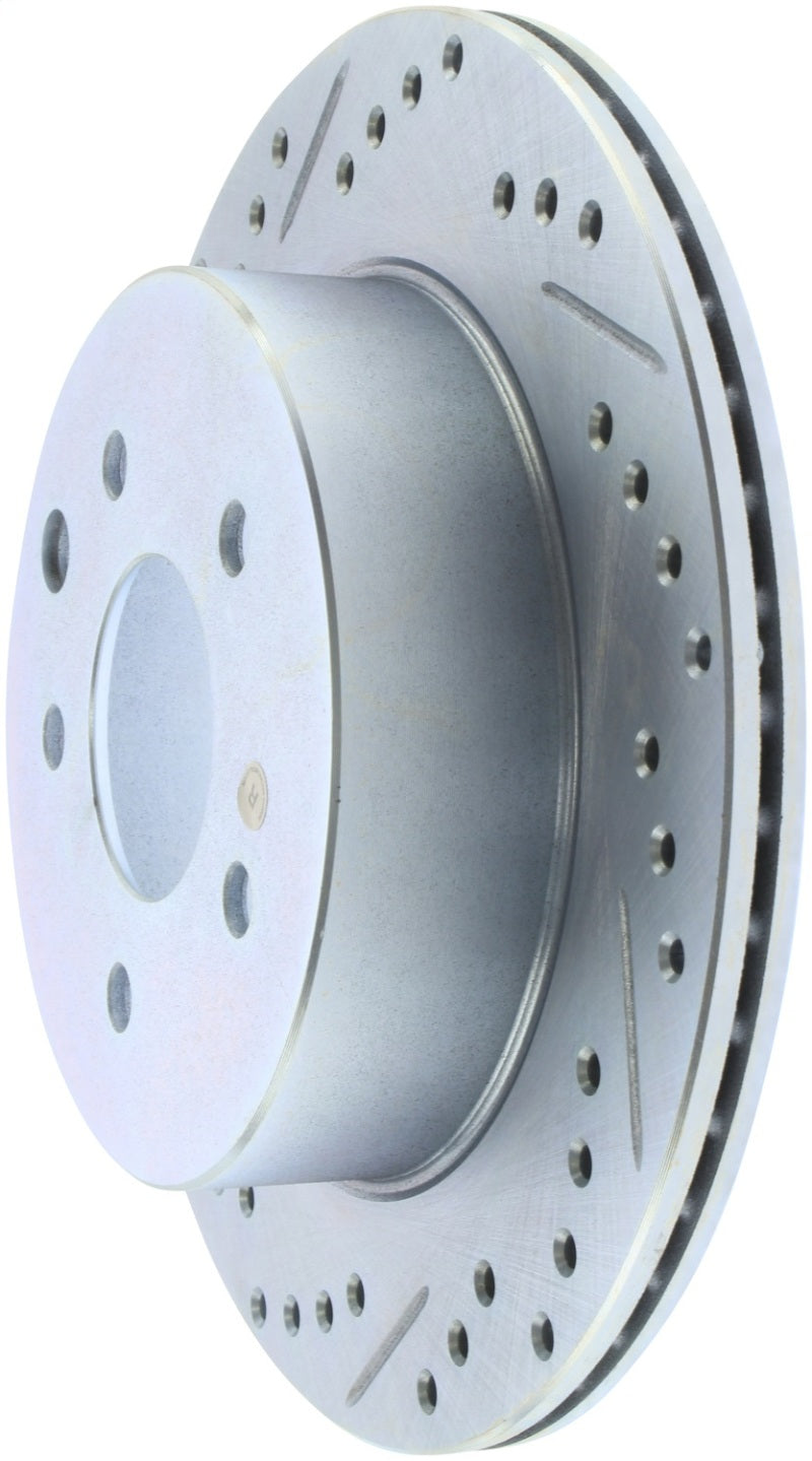 StopTech Select Sport Nissan Slotted and Drilled Right Rear Rotor-thumbmail-4