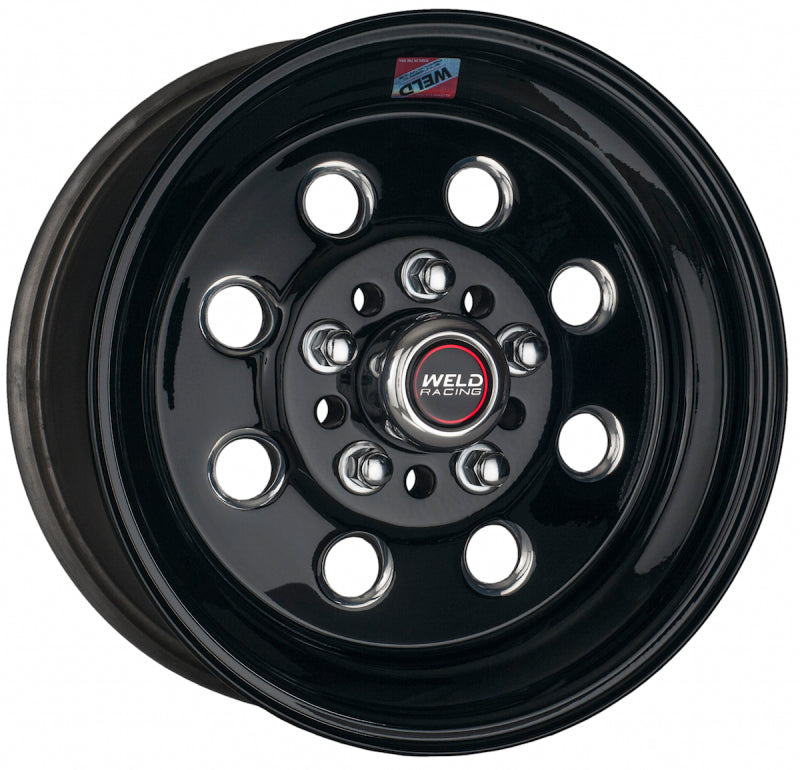Weld Draglite 15x8 / 5x4.5 & 5x4.75 BP / 4.5in. BS Black Wheel - Non-Beadlock-thumbmail-1
