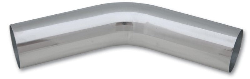 Vibrant 3.25in O.D. Universal Aluminum Tubing (45 Degree) 3.25in CLR 5in Leg Length-thumbmail-2