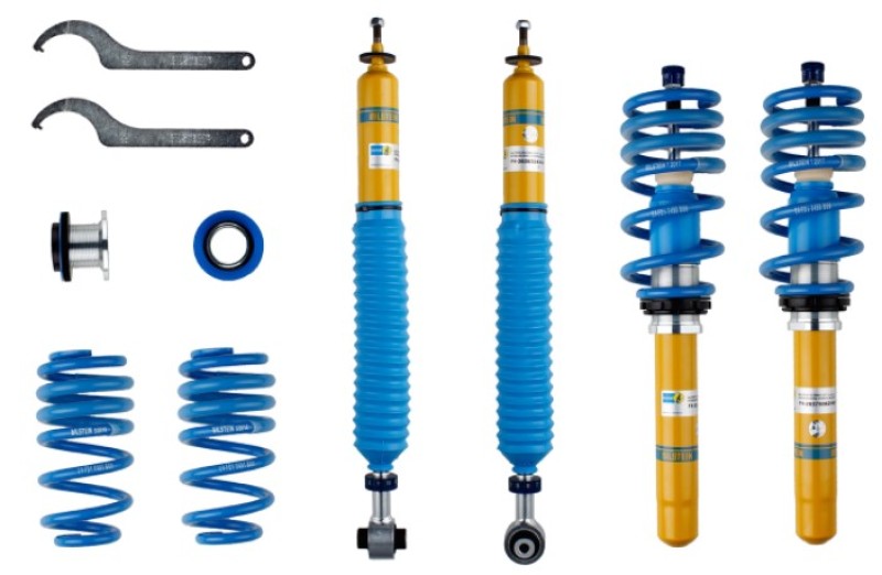 Bilstein B16 (PSS10) 17-19 Audi A4 Front and Rear Suspension Kit-thumbmail-6