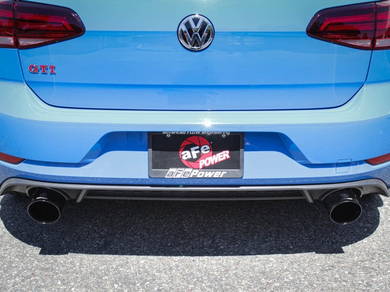 aFe MACHForce XP 3in-2.5in SS Exhaust Cat-Back 18-19 Volkswagen GTI (MK7.5) L4-2.0L (t) - Black-thumbmail-5