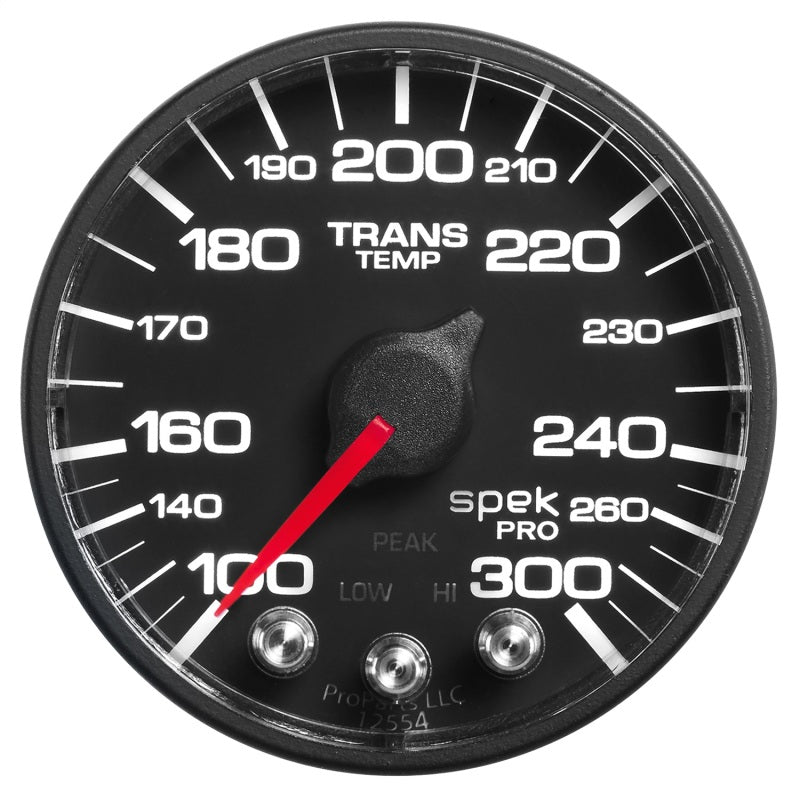 Autometer Spek-Pro 52.4mm 100-300 Deg F Digital Stepper Motor Trans Temp Gauge-thumbmail-6
