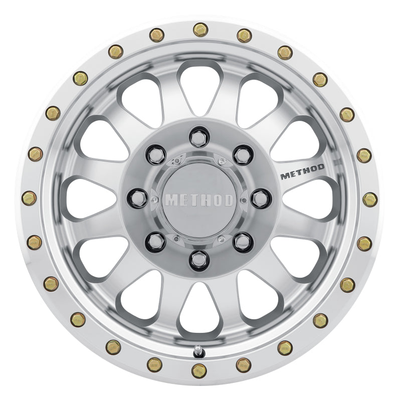 Method MR304 Double Standard 17x8.5 0mm Offset 8x170 130.81mm CB Machined/Clear Coat Wheel-thumbmail-2