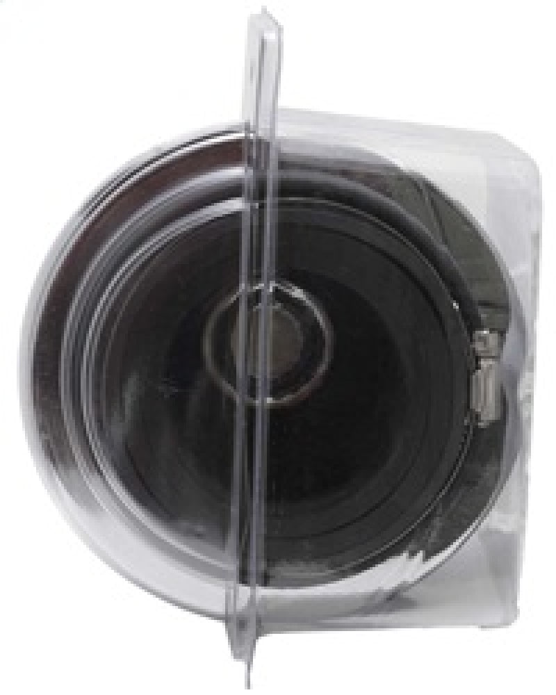 K&N Universal Air Filter Chrome Round Tapered Blue - 4in Flange ID x 1.125in Flange Length x 5.5in H-thumbmail-14