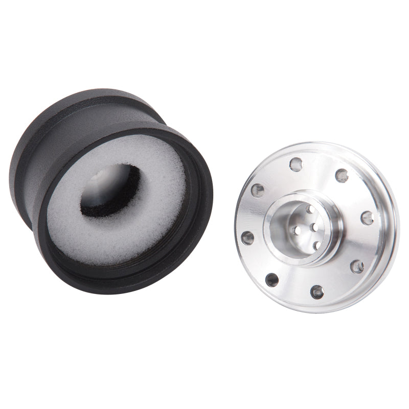 Edelbrock Billet Aluminum Breather w/ Black Powder Coat Finish-thumbmail-8