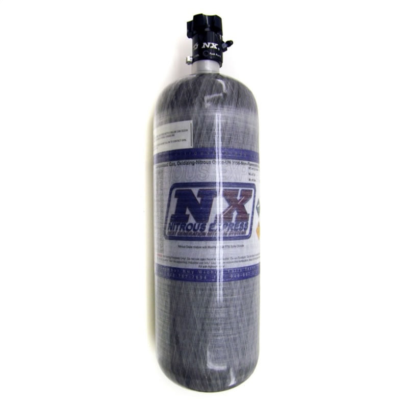 Nitrous Express Composite Bottle w/Lightning 500 Valve (6.79 Dia x 23.25 Tall)-thumbmail-2
