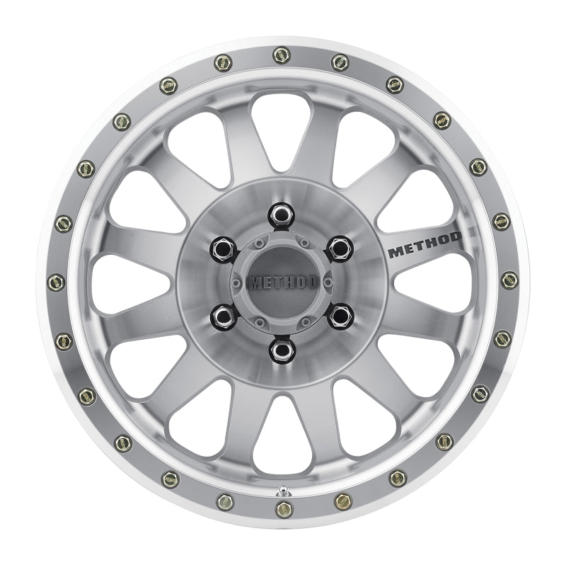 Method MR304 Double Standard 16x8 0mm Offset 6x5.5 108mm CB Machined/Clear Coat Wheel-thumbmail-2