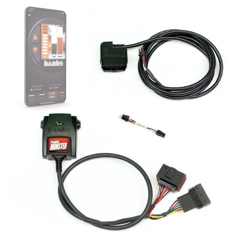 Banks Power Pedal Monster Kit (Stand-Alone) - TE Connectivity MT2 - 6 Way - Use w/Phone-thumbmail-2