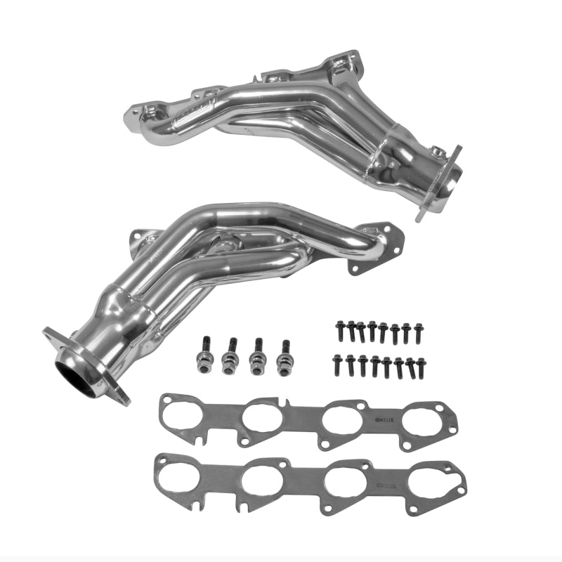 BBK 11-20 Dodge Challenger Hemi 6.4L Shorty Tuned Length Exhaust Headers - 1-7/8in Silver Ceramic-thumbmail-1