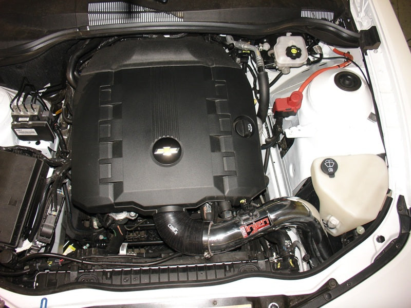 Injen 12-14 Chev Camaro SRI 3.6L V6 Wrinkle Black Short Ram Pwr-Flow Intake Sys w/MR Tech&Air Fusion-thumbmail-3