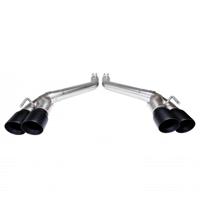 Kooks 2016 + Chevrolet Camaro SS LT1 3in Axle Back Muffler Delete Exhaust System w/ Black Quad Tips-thumbmail-1