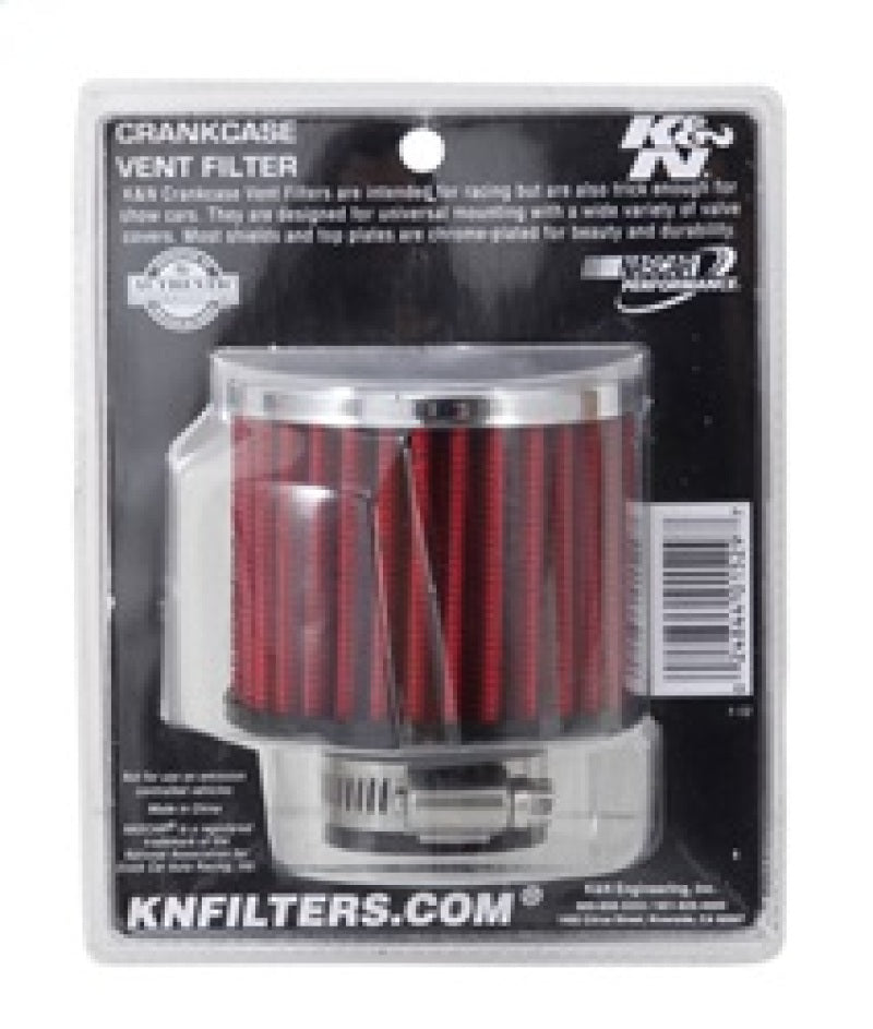 K&N 1.25in Flange ID x 3in OD x 2.5in H Rubber Base Crankcase Vent Filter-thumbmail-13