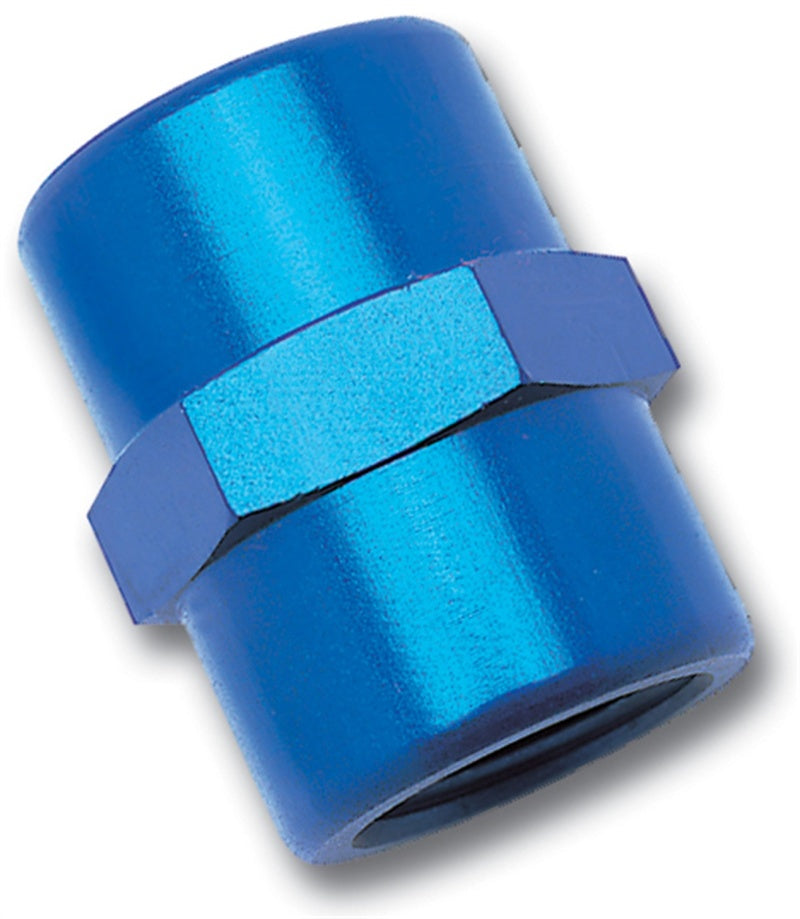 Russell Performance 1/8in Female Pipe Coupler (Blue)-thumbmail-4