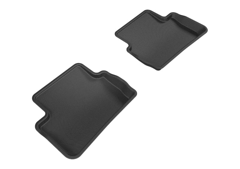 3D MAXpider 20152019 Mercedes-Benz CLA-Class/GLA-Class X177/X156 Kagu 2nd Row Floormats - Black-thumbmail-1