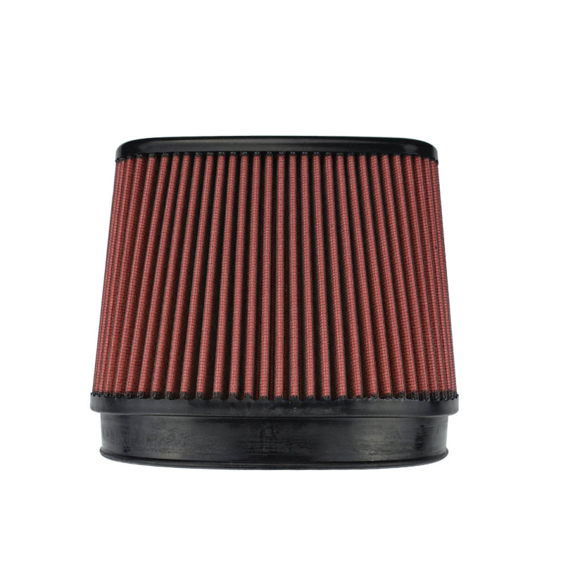 Injen 8-Layer Oiled Cotton Gauze Air Filter/ Oval ID Oval Base/5.55in Media HT/7in x 2.75in Oval Top-thumbmail-1
