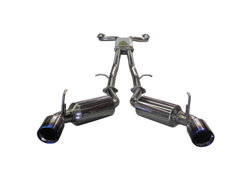 Injen 09-20 Nissan 370Z Dual 60mm SS Cat-Back Exhaust w/ Built In Resonated X-Pipe-thumbmail-2