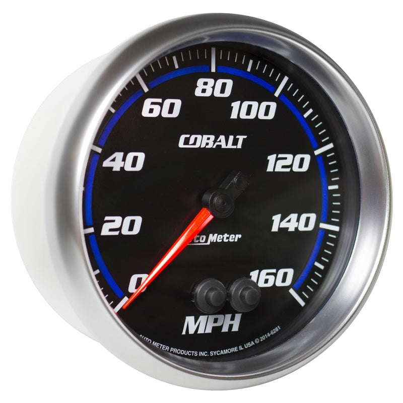 Autometer Cobalt 5in 0-140MPH In-Dash Electronic GPS Programmable Speedometer-thumbmail-3