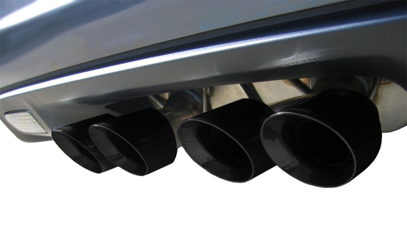 Corsa 06-13 Chevrolet Corvette C6 Z06 7.0L V8 Black Sport Cat-Back Exhaust-thumbmail-5