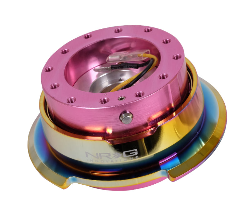 NRG Quick Release Gen 2.8 - Pink Body / Neochrome Ring-thumbmail-2