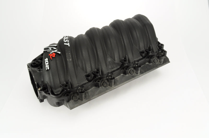 FAST LSXR Manifold 102MM Rect Port - Black-thumbmail-4