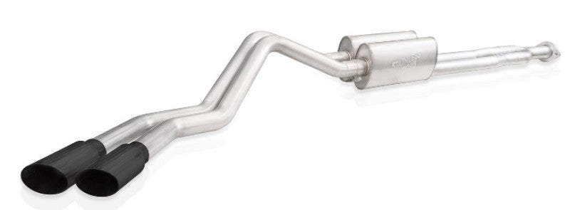 Stainless Works 2020-21 Silverado HD 6.6L Redline Catback Black Tips-thumbmail-1