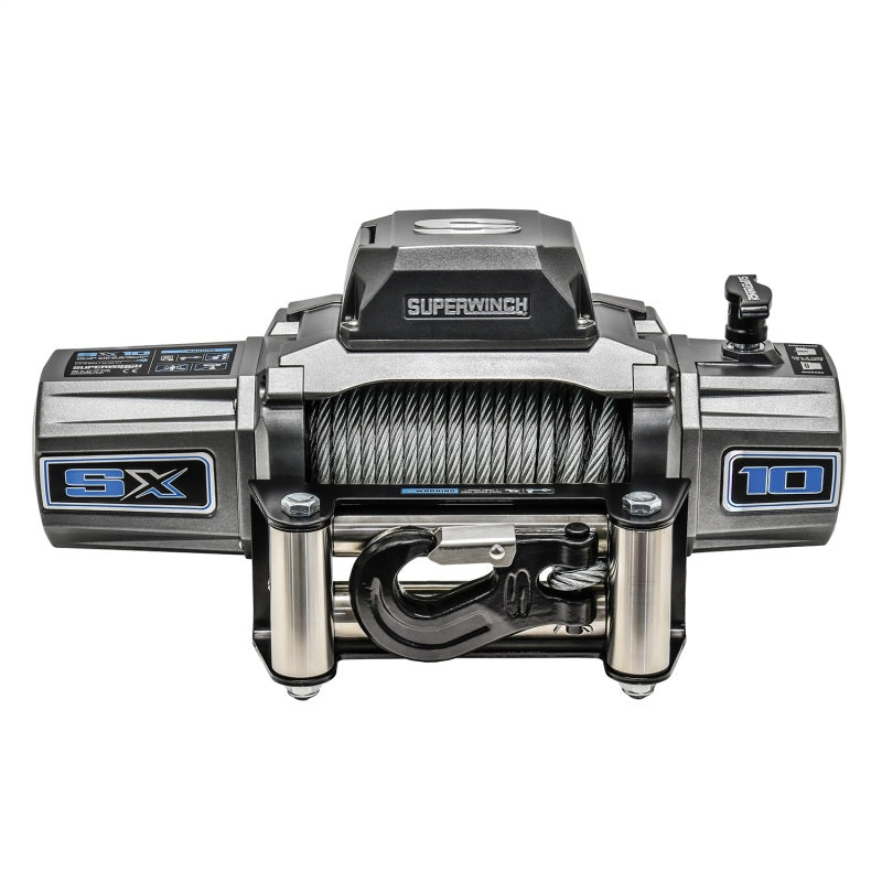 Superwinch 10000 LBS 12V DC 3/8in x 85ft Wire Rope SX 10000 Winch-thumbmail-14