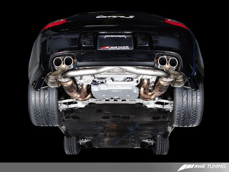AWE Tuning Porsche 997.2 Performance Cross Over Pipes-thumbmail-2
