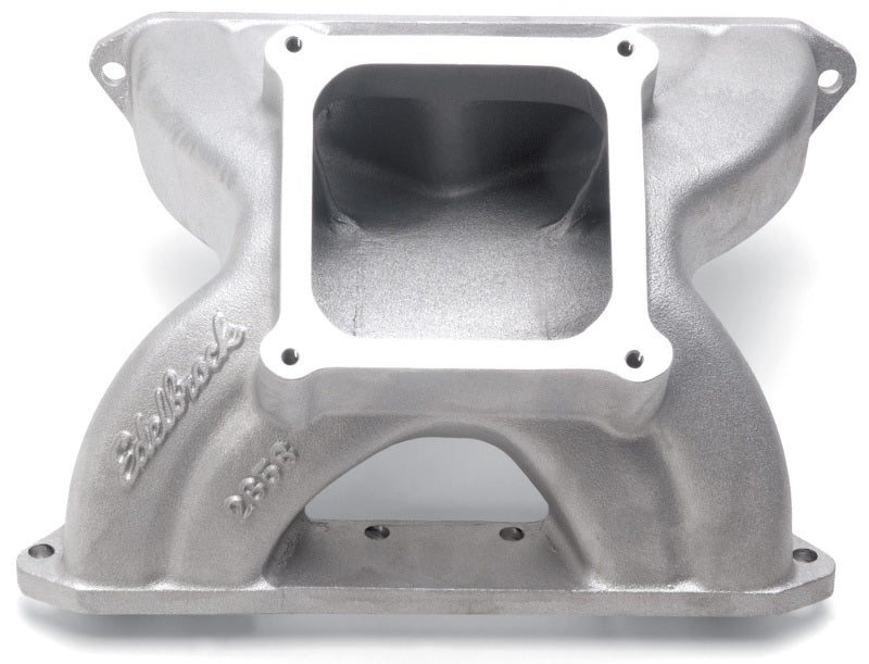 Edelbrock Manifold SBC Victor Spider Glidden 18 Deg Heads Dominator Flange-thumbmail-2