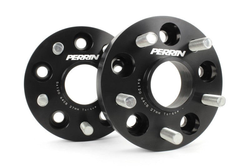 Perrin 17-18 Honda Civic Type R 64.1mm Hub 5x120 27mm Wheel Spacers (One Pair)-thumbmail-6