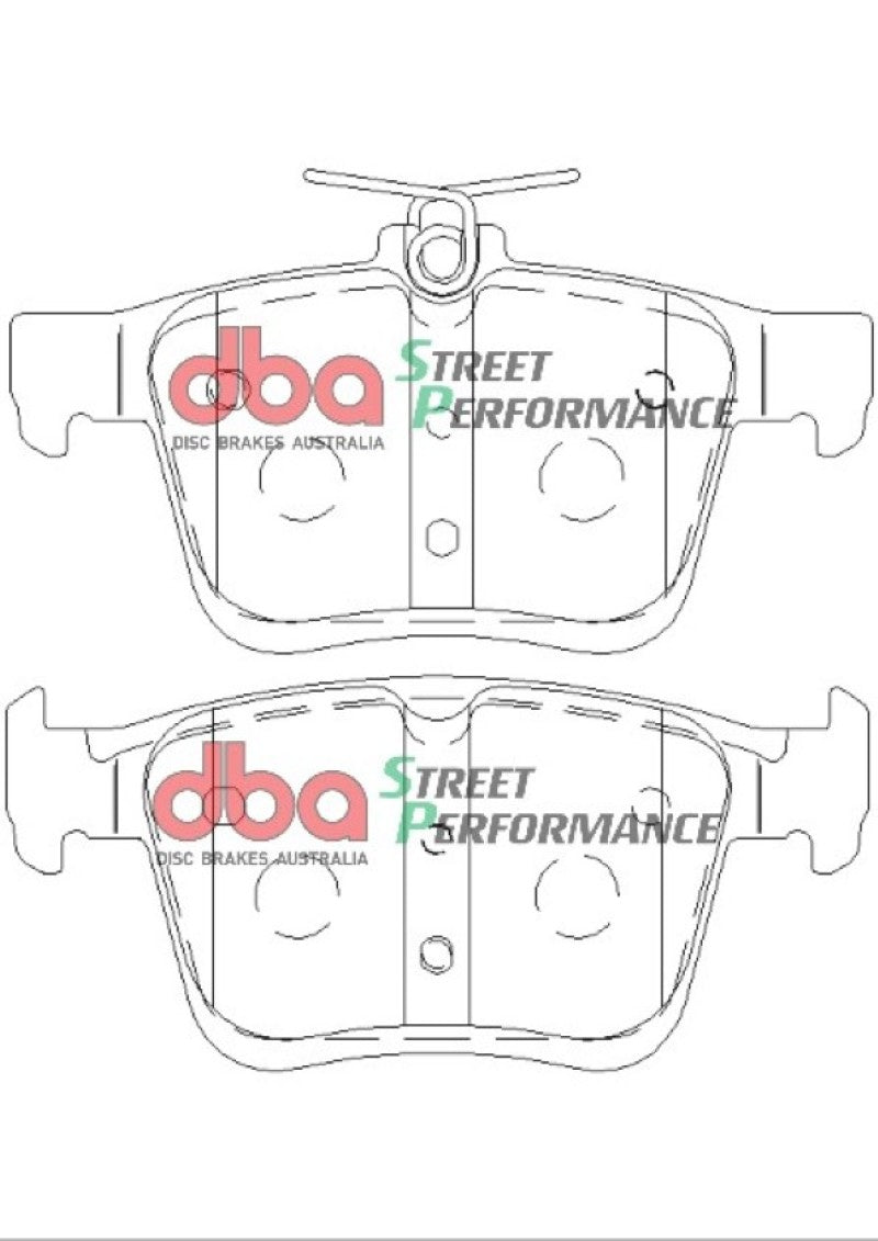 DBA Volkswagen Golf (MK7) SP Performance Rear Brake Pads-thumbmail-5