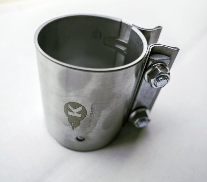 Kooks 2-3/4in Stainless Steel 2-Bolt Band Clamp for Butt Joint Connections-thumbmail-4