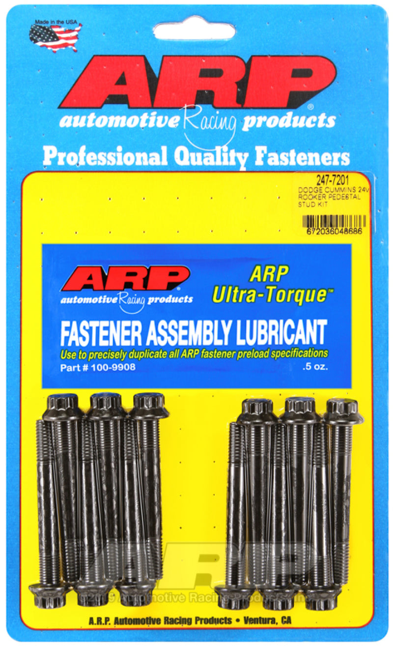 ARP Dodge Cummins 24V Rocker Pedestal Rocker Stud Kit-thumbmail-1