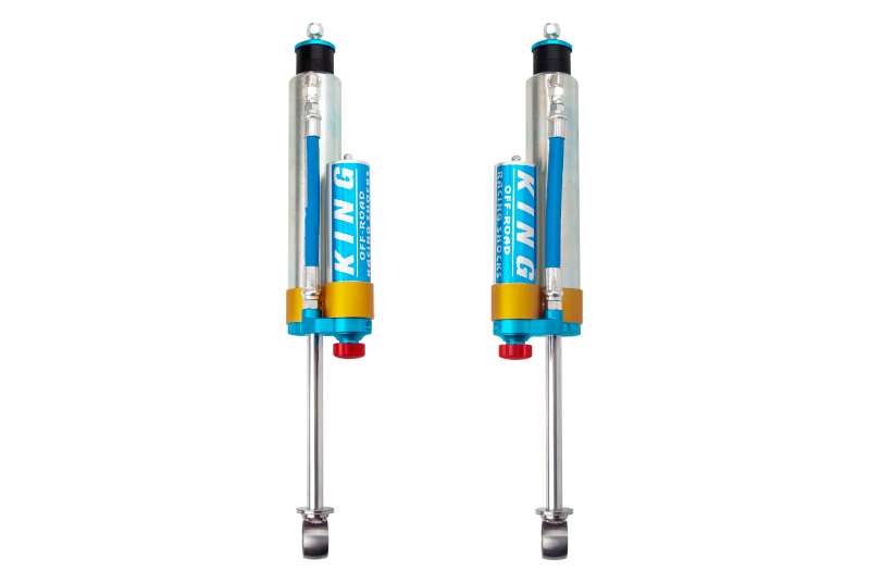 King Shocks 96-02 Toyota 4Runner Rear 2.5 Dia Piggy Hose Reservoir w/Adjuster (Pair)-thumbmail-1