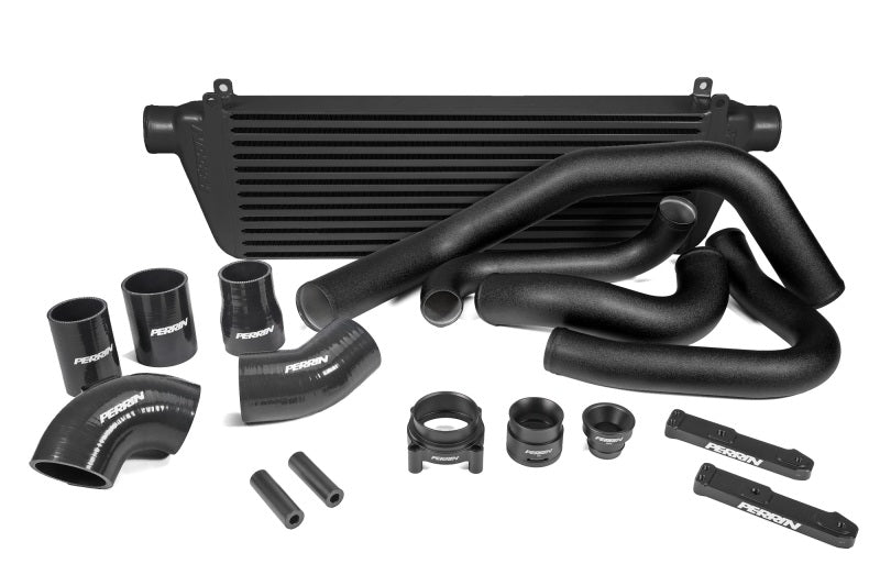 Perrin 22-23 Subaru WRX Front Mount Intercooler Kit (Black Tubes & Black Core)-thumbmail-18