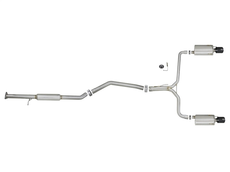 aFe Takeda Exhaust 304SS Dual Cat-Back w/ Black Tips 13-17 Honda Accord LX/EX/EX-L Sedan L4 2.4L-thumbmail-4