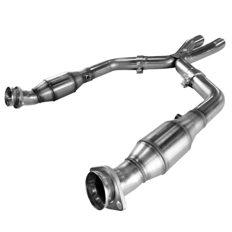 Kooks 05-10 Ford Mustang GT 4.6L 3V Auto/Manual 2 1/2in x 2 1/2in OEM Cat X Pipe Kooks HDR Req-thumbmail-9