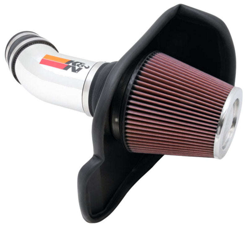 K&N Performance Intake Kit TYPHOON; 11 Dodge Challenger 6.4L V8-thumbmail-2