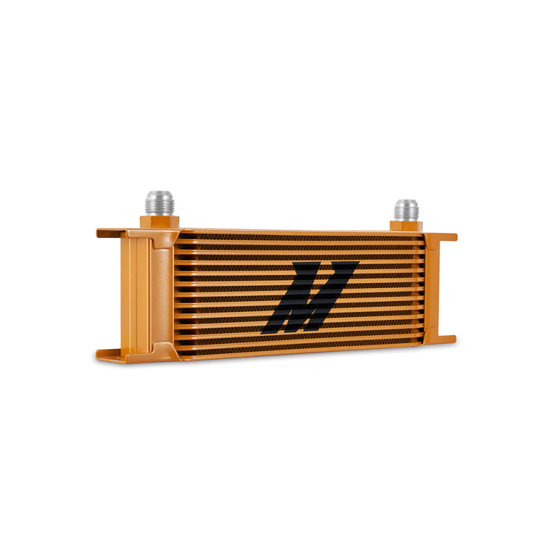 Mishimoto Universal 13-Row Oil Cooler Gold-thumbmail-4