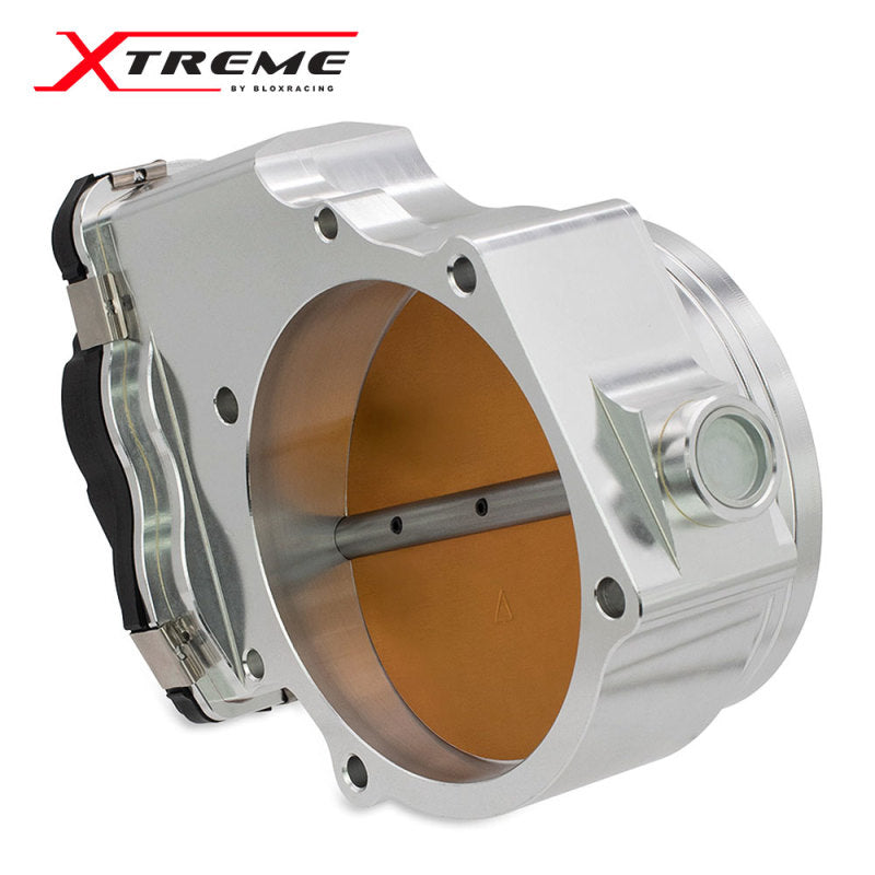 BLOX Racing 2015+ Dodge Hellcat / Jeep Trackhawk 6.2L 105mm Electronic Billet Throttle Body - Silver-thumbmail-3