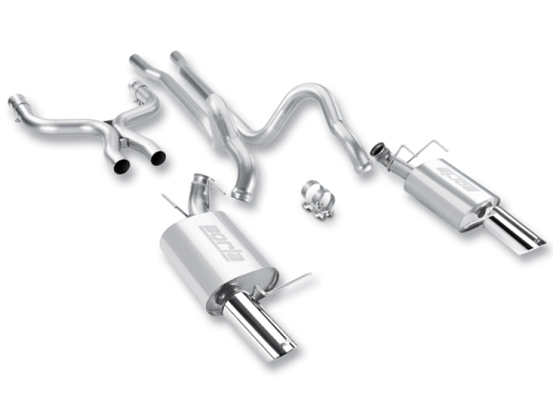 Borla 2011-2012 Mustang GT 5.0L 8cyl 6spd RWD Agressive ATAK Catback Exhaust-thumbmail-2