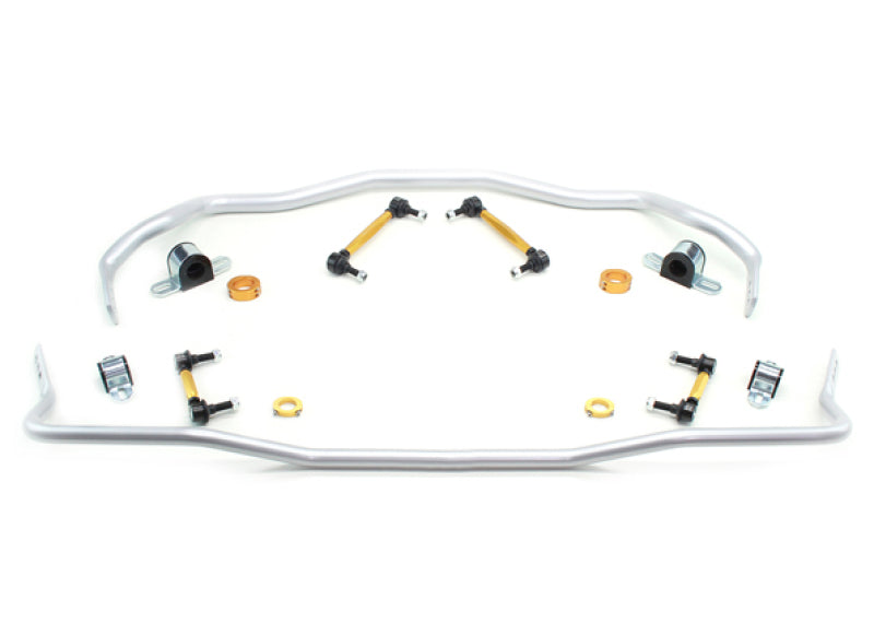 Whiteline 15-18 Ford Mustang GT/GT Premium/EcoBoost/EcoBoost Premium Front & Rear Sway Bar Kit-thumbmail-4
